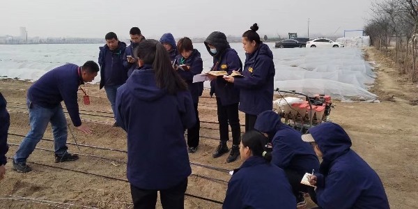 葱满满技术团队赴新乡大葱双高种植教学基地学习